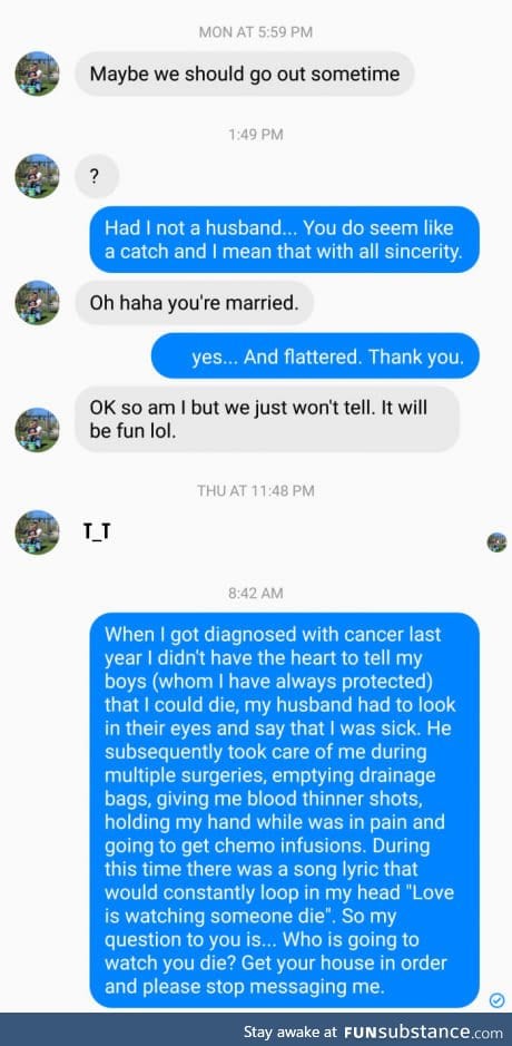 Women gave a very good reason not to cheat