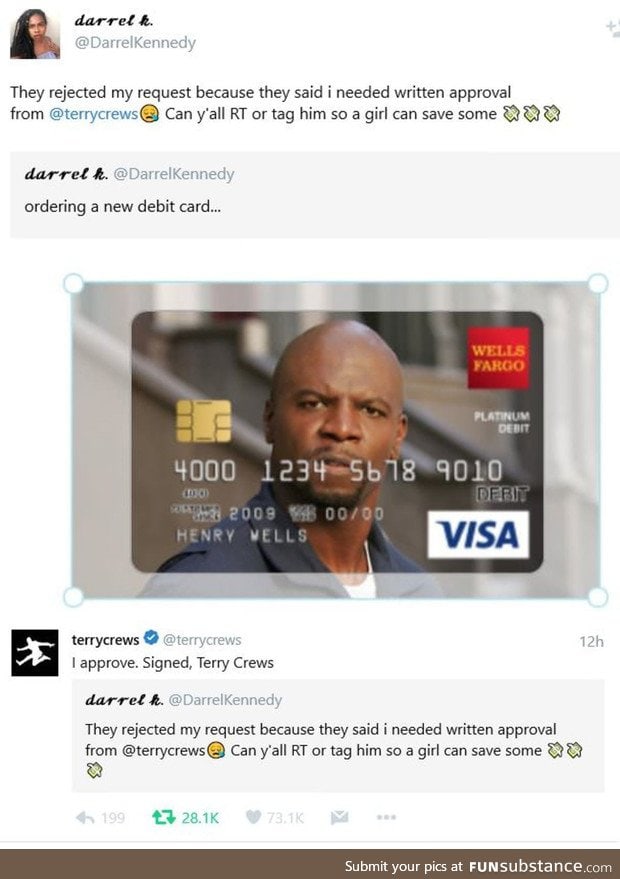 Terry Crews approves