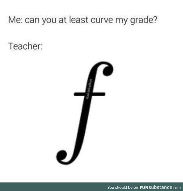 Curved grade