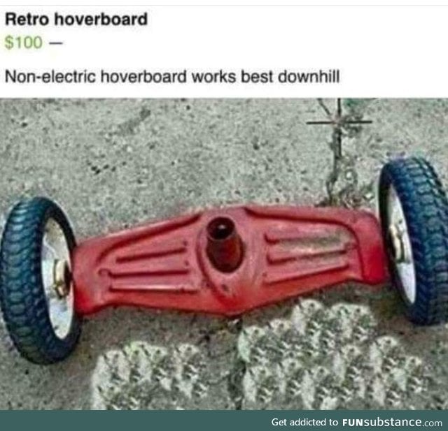 Antique hoverboard