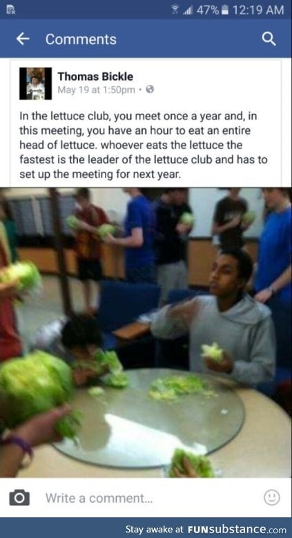 Lettuce club