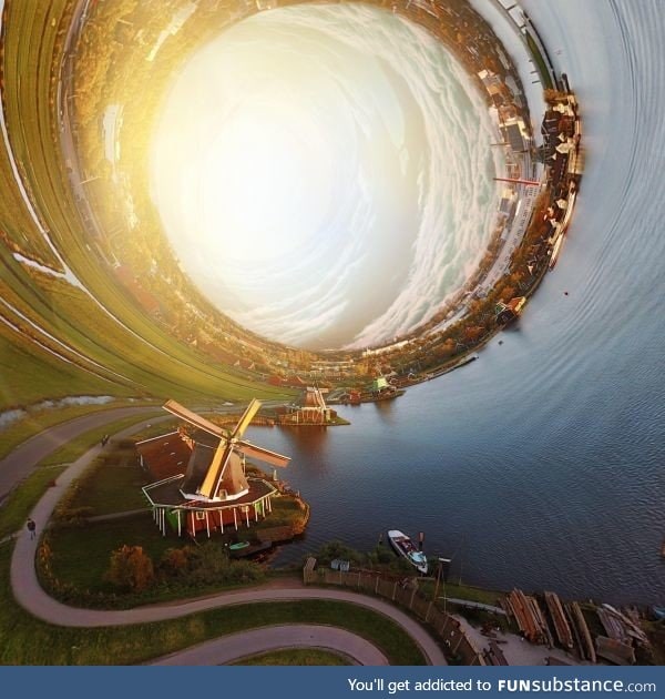 A vortex into another dimension