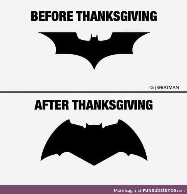 Before and after Thanksgiving