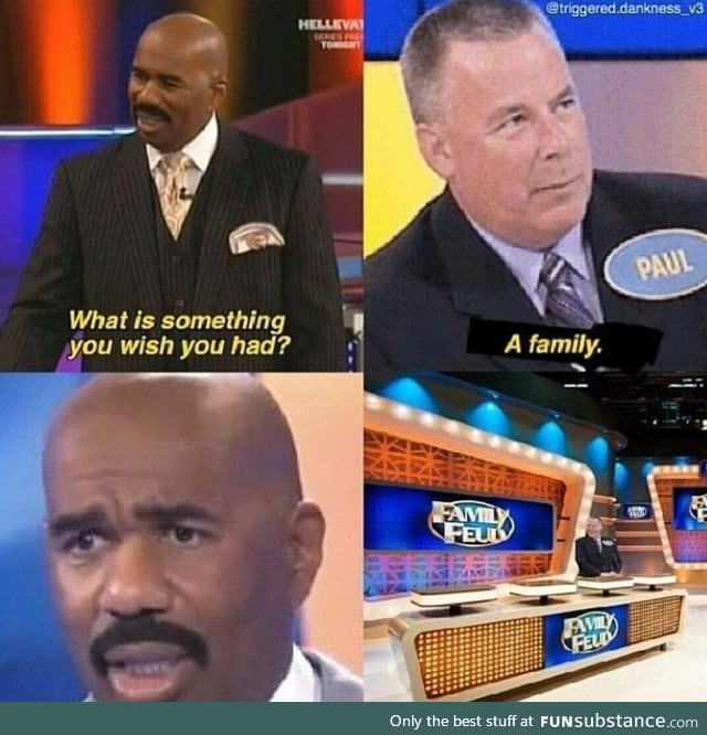 Finally a different expression