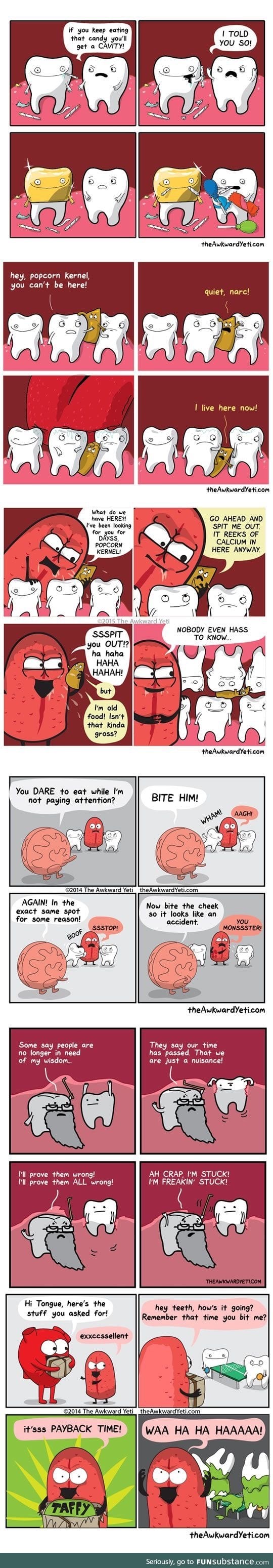 Teeth comics!