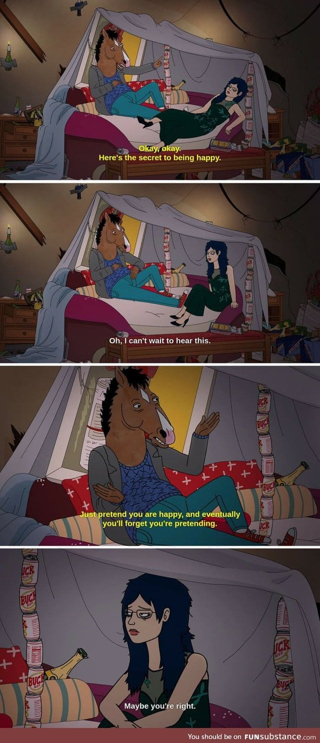 The secret to be happy