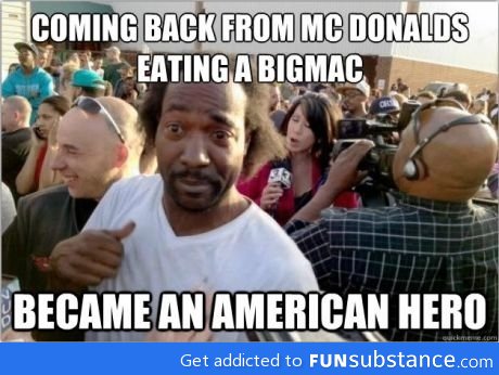 American bigmac hero