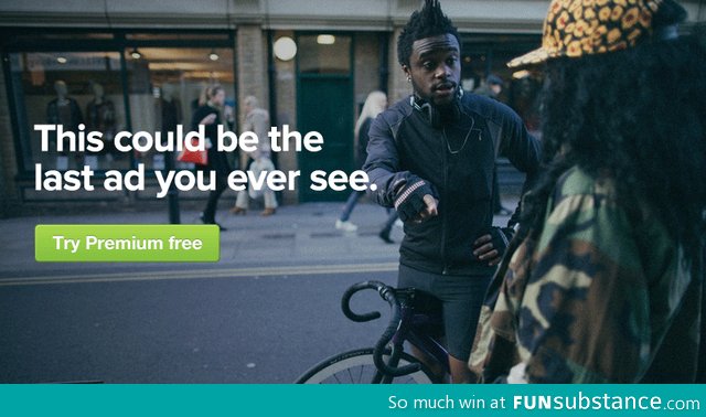 I think spotify is giving me death threats