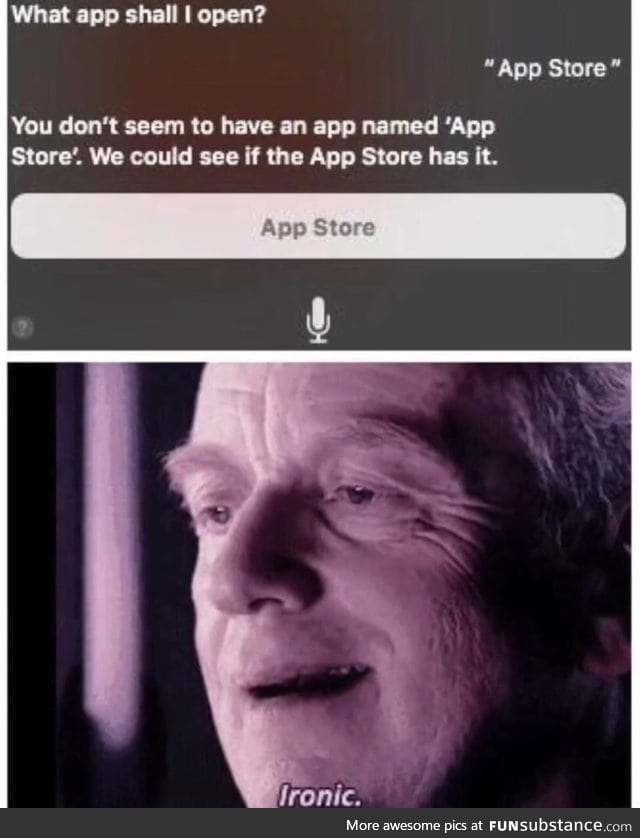 We don't have App Store