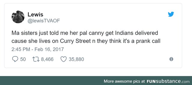 Just want some Indian