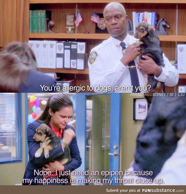 Sounds like an allergy