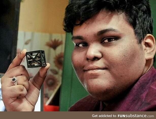 An Indian teenager just built the world’s lightest satellite and NASA is launching It