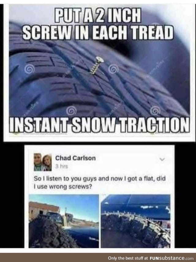 You got screwed