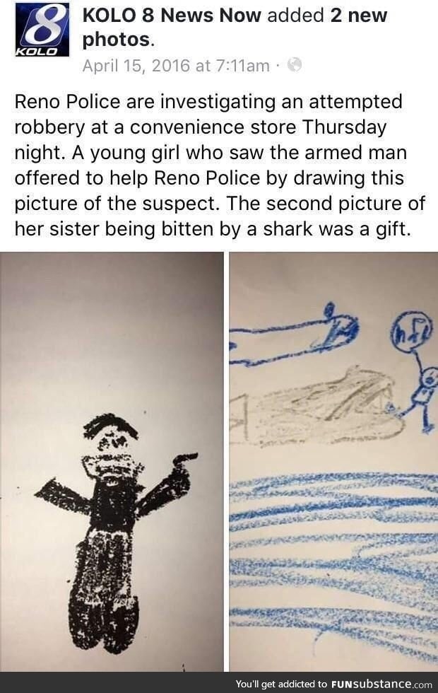 Fighting crime one pencil at a time