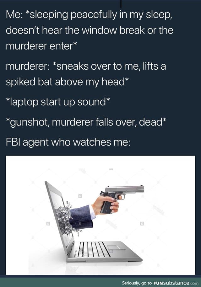 Thanks, Mr.FBI man.