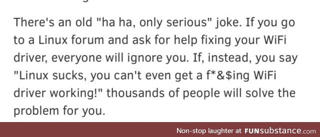 Asking help in Linux forums