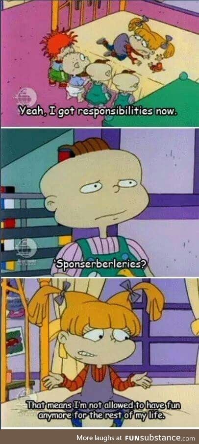 I'm tired of being an adult