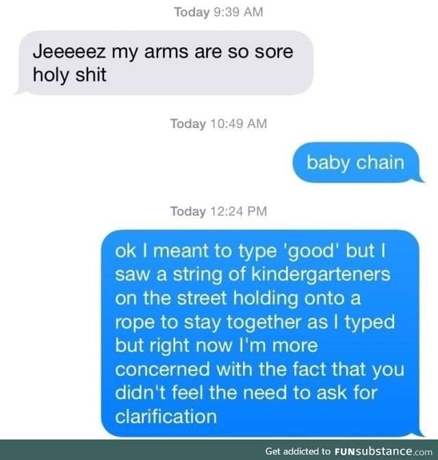Baby chain