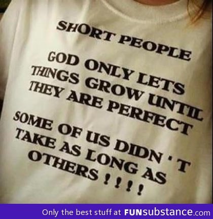 Short people explained