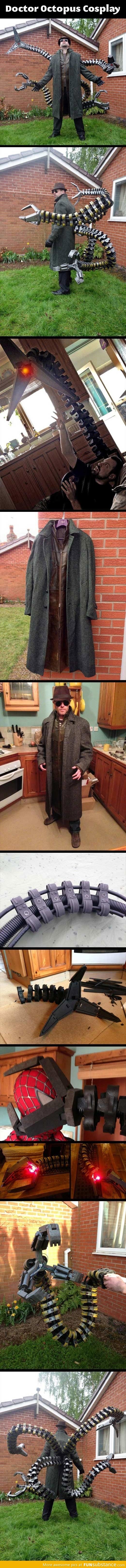 Awesome Doctor Octopus cosplay