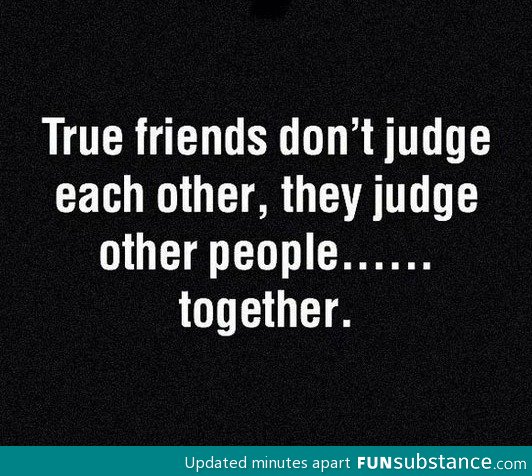 True friends