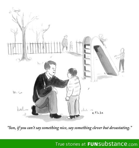 If you can't say something nice