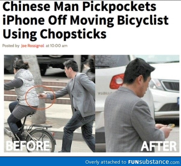 Chopstick thief