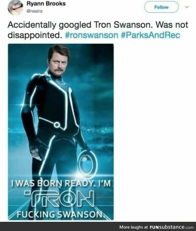 Tron Swanson the original