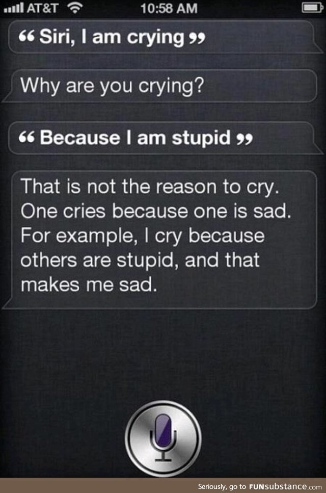 Siri is smart