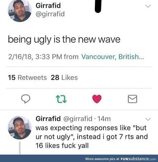 Attention whoring backfired