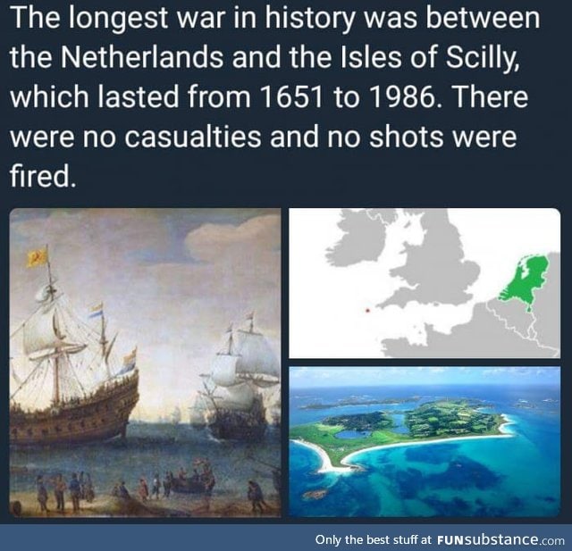 The longest war in history