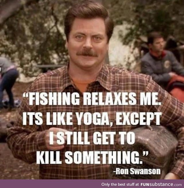 Who enjoys killing fishes?