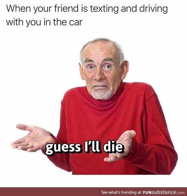But it was a hilarious meme to go out on