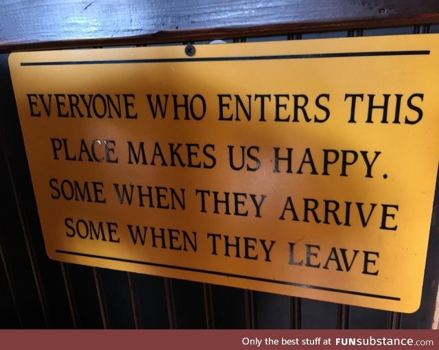 At least they're honest about it