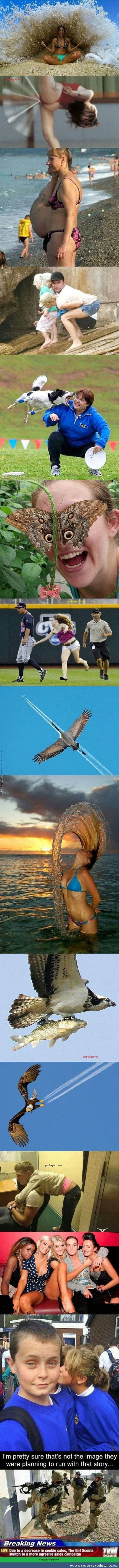 Perfectly timed photos