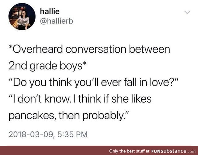 That's a valid reason
