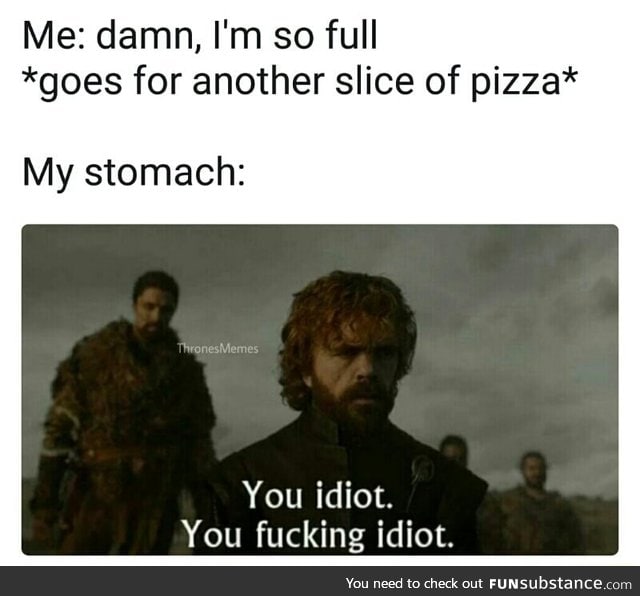 But it's pizza