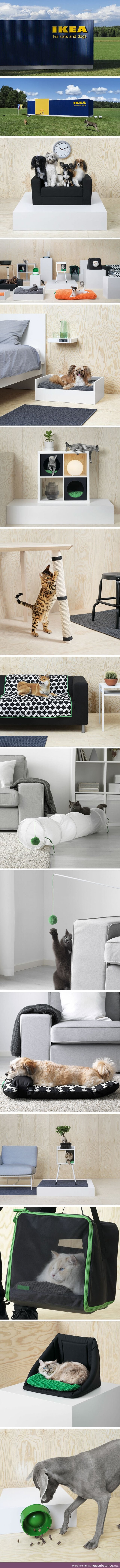 Ikea pet furniture collection just 'purrfect' for animal lovers