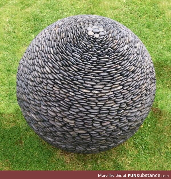 A rock made from rocks