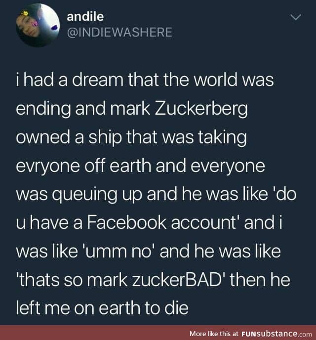 Ha! You just got Zucced