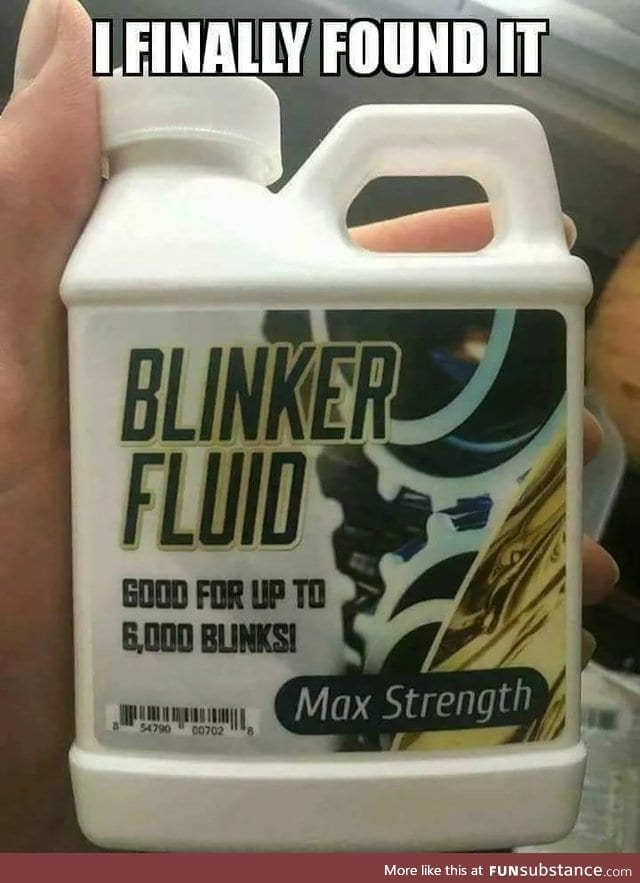 Blinker fluid