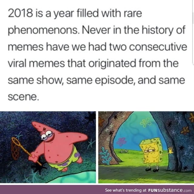 Rare phenomenons in the world of memes