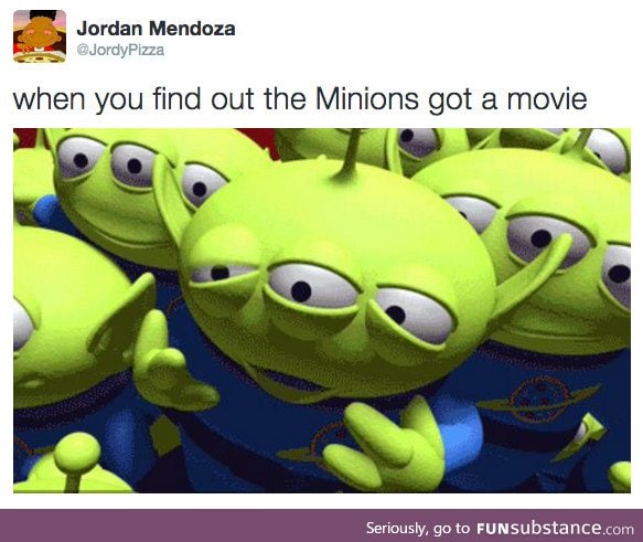 Toy story vs. Minions