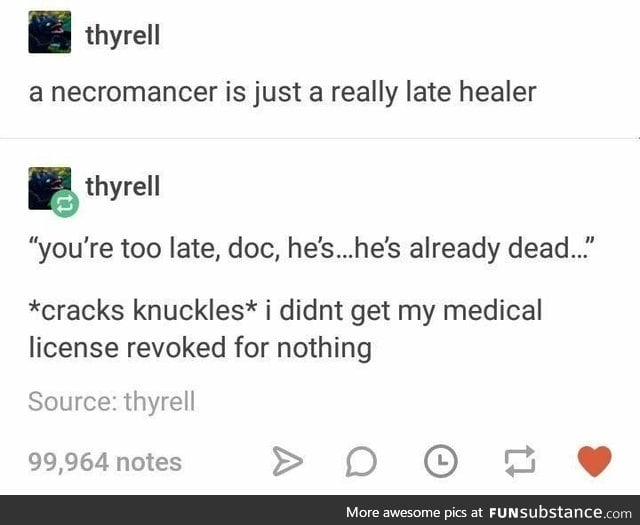 He's alive! ...again.