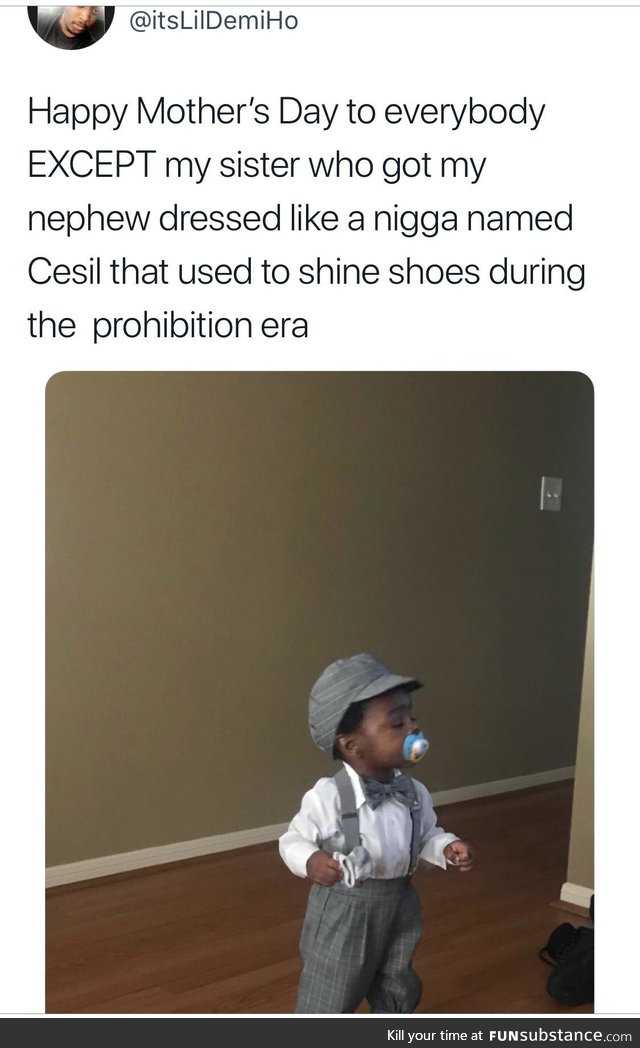 Kid still lookin fly tho