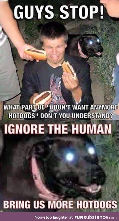 Ignore the human