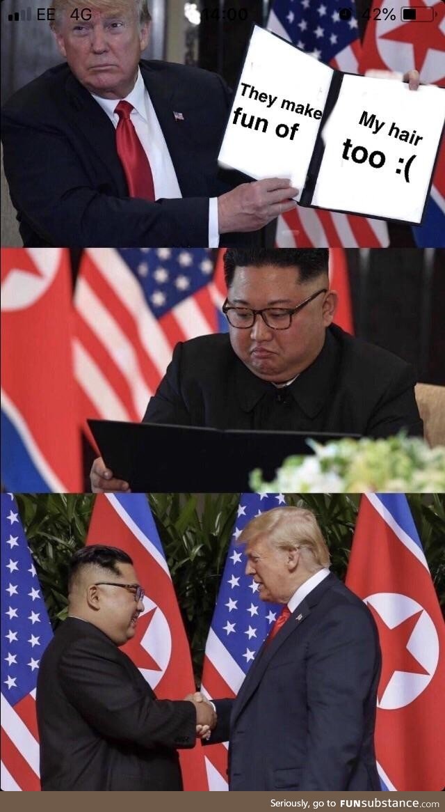 Hair brings them together today