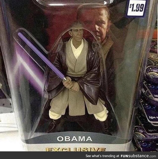 Didn't know obama was in star wars