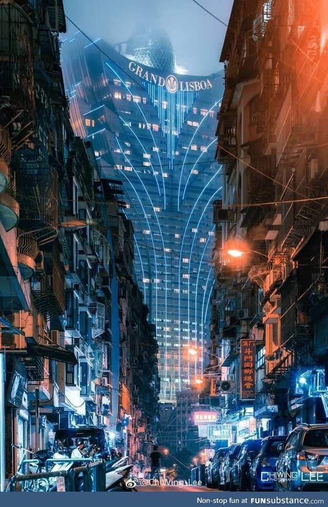 This is a real photo of Macao