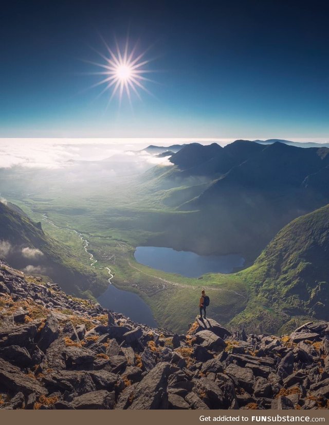 The Devil's Ladder, Carrauntoohil, County Kerry, Ireland